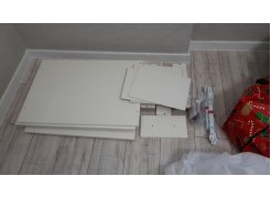 Стол компьютерный Джаз-24 правый белый фото покупателя 26