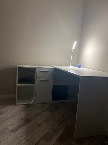 Письменный стол Лайт 03.245F белый гладкий 101 фото покупателя 164