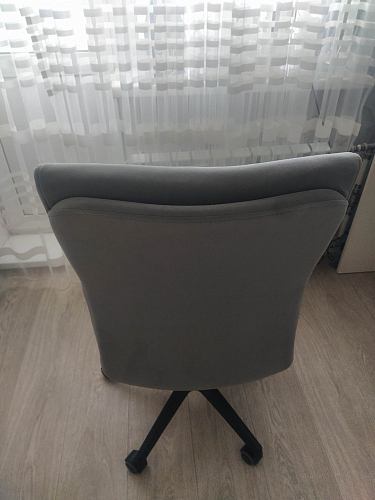 Компьютерное кресло Benefit/Бенефит флок бежевый 7 фото покупателя 65