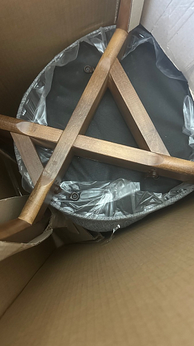 Деревянный стул Diamante ivory white фото покупателя 10