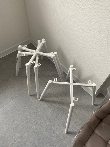 Комплект стульев Стронг 4 шт темно-серый / черный фото покупателя 189