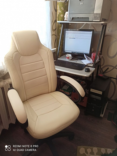 Компьютерное кресло Kadis кремовое фото покупателя 110