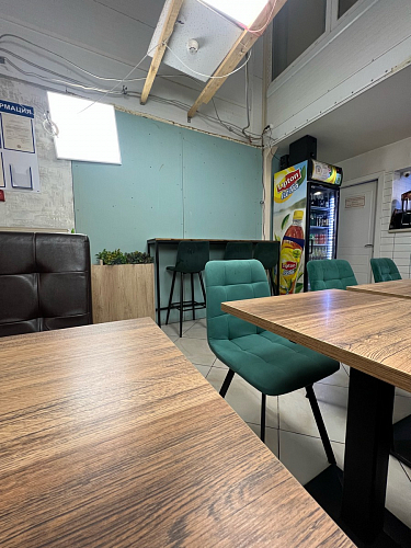 Стул на металлокаркасе Чилли К темно-серый (velutto 32) / черный фото покупателя 479