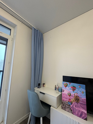 Стул на металлокаркасе Kora light purple / black фото покупателя 383