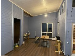 Стол Лота Лофт 140 25 мм черный матовый / бетон фото покупателя 81