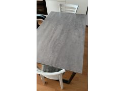 Стол Лота Лофт 140 25 мм юта / белый матовый фото покупателя 834