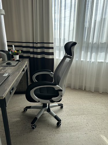 Компьютерное кресло Burgos белое фото покупателя 31