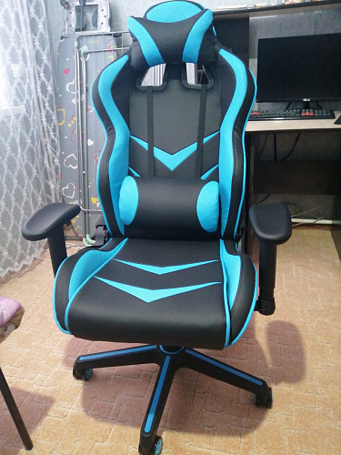 Компьютерное кресло Racer черное / красное фото покупателя 62