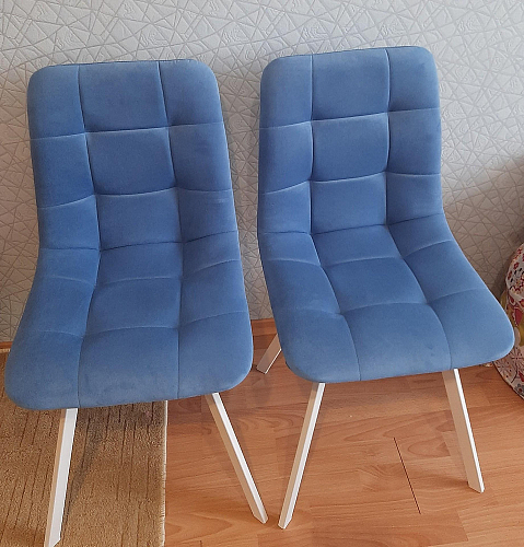 Стул на металлокаркасе Чилли К кирпичный / черный фото покупателя 682