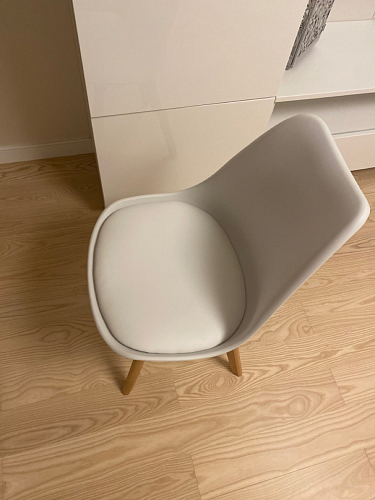 Деревянный стул Bonuss light gray / wood фото покупателя 113