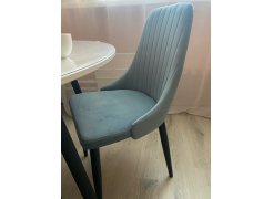 Стул на металлокаркасе Kora gray / black фото покупателя 253