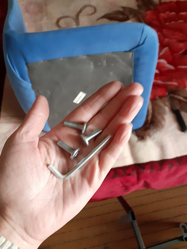 Стул Чилли 2 темно-серый  / черный фото покупателя 701