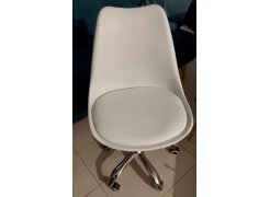 Компьютерное кресло Kolin с подушкой clear / white фото покупателя 511