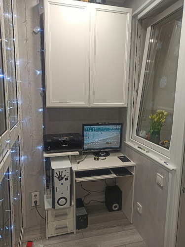 Компьютерный стол Джаз-24 левый венге фото покупателя 83