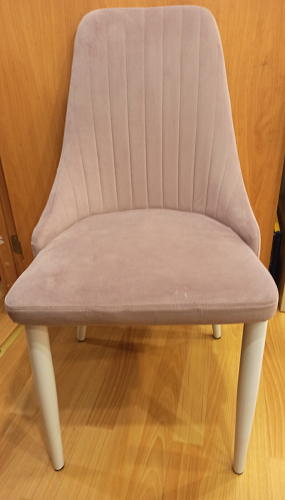 Стул на металлокаркасе Kora dark gray / black фото покупателя 425