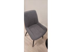 Стул на металлокаркасе Вейв П темно-серый / черный фото покупателя 176