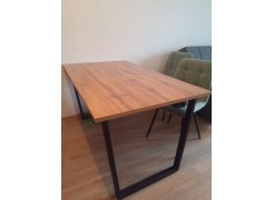 Стол Лота Лофт 140 25 мм черный матовый / бетон фото покупателя 153