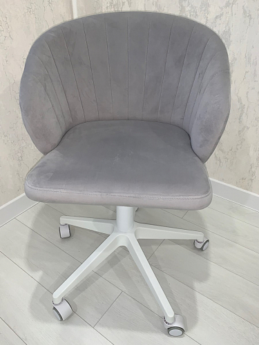 Компьютерное кресло Пард confetti silver серый / черный фото покупателя 68