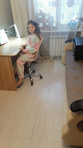 Компьютерное кресло Kolin gray / chrome фото покупателя 109