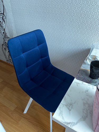 Стул на металлокаркасе Чилли зеленый / черный фото покупателя 1409