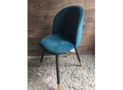 Стул на металлокаркасе Gabi 1 бежевый / черный с серебряными наконечниками фото покупателя 23