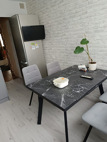 Стул на металлокаркасе Чилли К кирпичный / черный фото покупателя 403