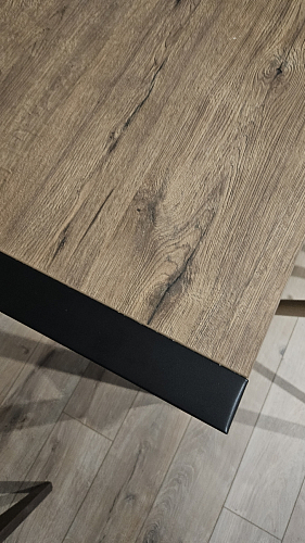 Стол Центавр бетон / графит фото покупателя 40