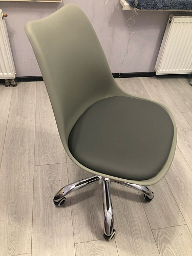 Компьютерное кресло Kolin cappuccino / chrome фото покупателя 99