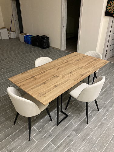 Стул на металлокаркасе Gabi gray / black фото покупателя 896