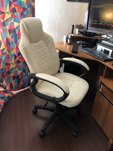 Компьютерное кресло Kadis кремовое фото покупателя 11