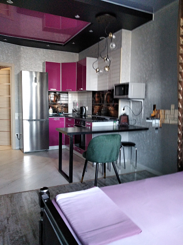 Стул на металлокаркасе Gabi green / black / silver фото покупателя 304