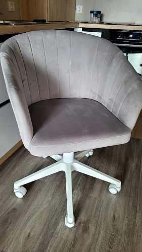 Компьютерное кресло Тибо сиреневый фото покупателя 92