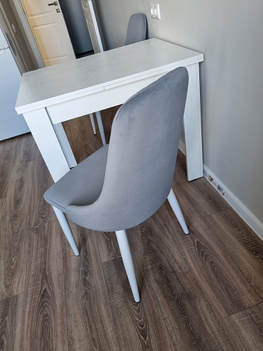 Стул на металлокаркасе Kora black / gray фото покупателя 91