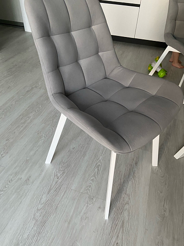 Стул на металлокаркасе Челси К бирюзовый / черный фото покупателя 158