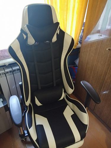 Компьютерное кресло Kano 1 cream / black фото покупателя 73