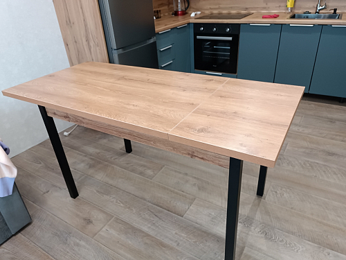 Стол Оригон сонома / черный матовый фото покупателя 3