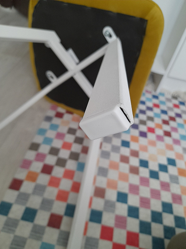 Стул на металлокаркасе Чилли бирюзовый / черный фото покупателя 1093