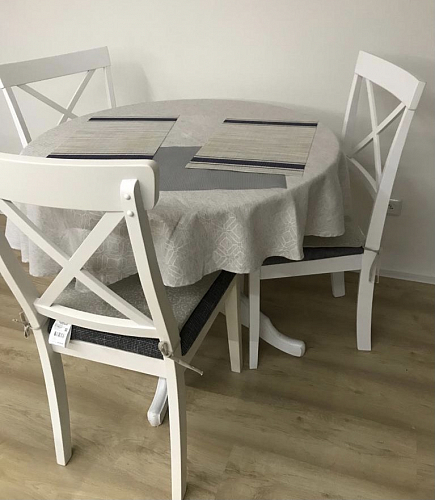 Деревянный стул Bern butter white / grey фото покупателя 8