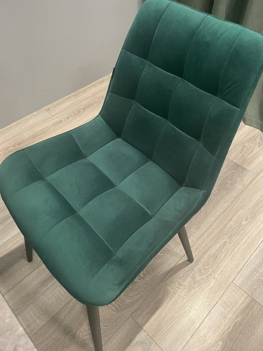 Стул на металлокаркасе Алст velutto 05 / черный фото покупателя 1