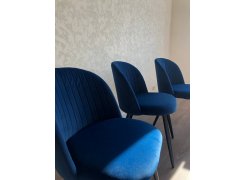 Стул на металлокаркасе Gabi gray / black фото покупателя 308