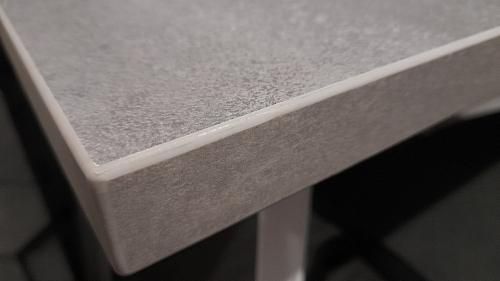 Стол Тринити Лофт 120 32 мм дуб галифакс табако / черный матовый фото покупателя 455