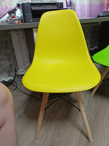 Пластиковый стул Eames PC-015 серый фото покупателя 228