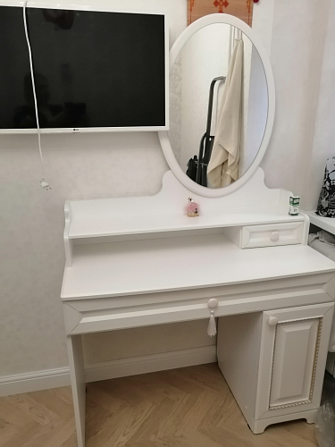 Туалетный столик Белла белый / джелато софт фото покупателя 1