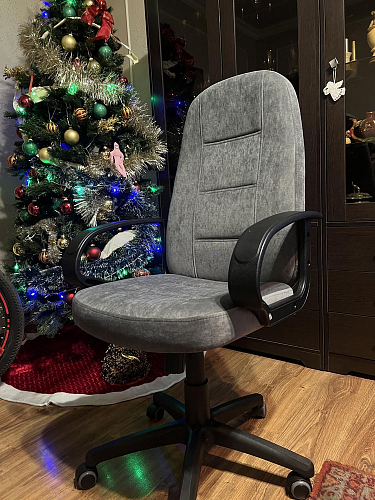 Компьютерное кресло СН747 серое фото покупателя 18