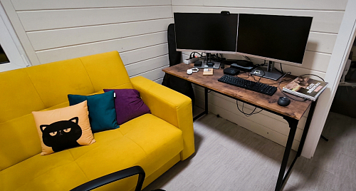 Письменный стол WD-08 oak фото покупателя 1