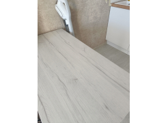 Стол Тринити Лофт 120 32 мм бетон / черный матовый фото покупателя 536