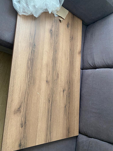 Деревянный стол Лота Лофт 120x75 дуб крафт табачный / черный матовый фото покупателя 362