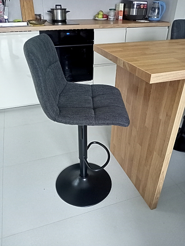 Барный стул Milton серый фото покупателя 5