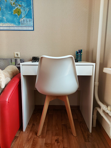 Стул Bonuss blue / wooden legs фото покупателя 56