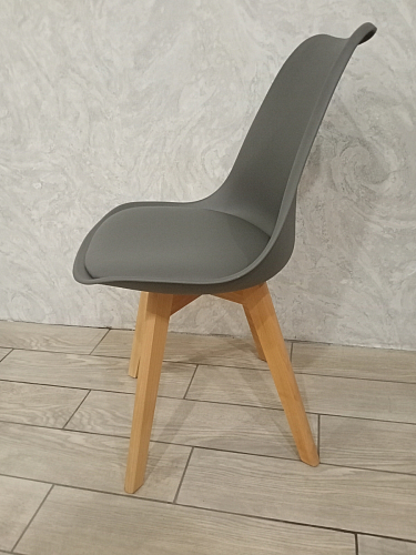 Деревянный стул Bonuss dark gray / black фото покупателя 59